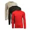 Galaxy by Harvic Long Sleeve Classic Men's Thermal Shirt 3 Pack